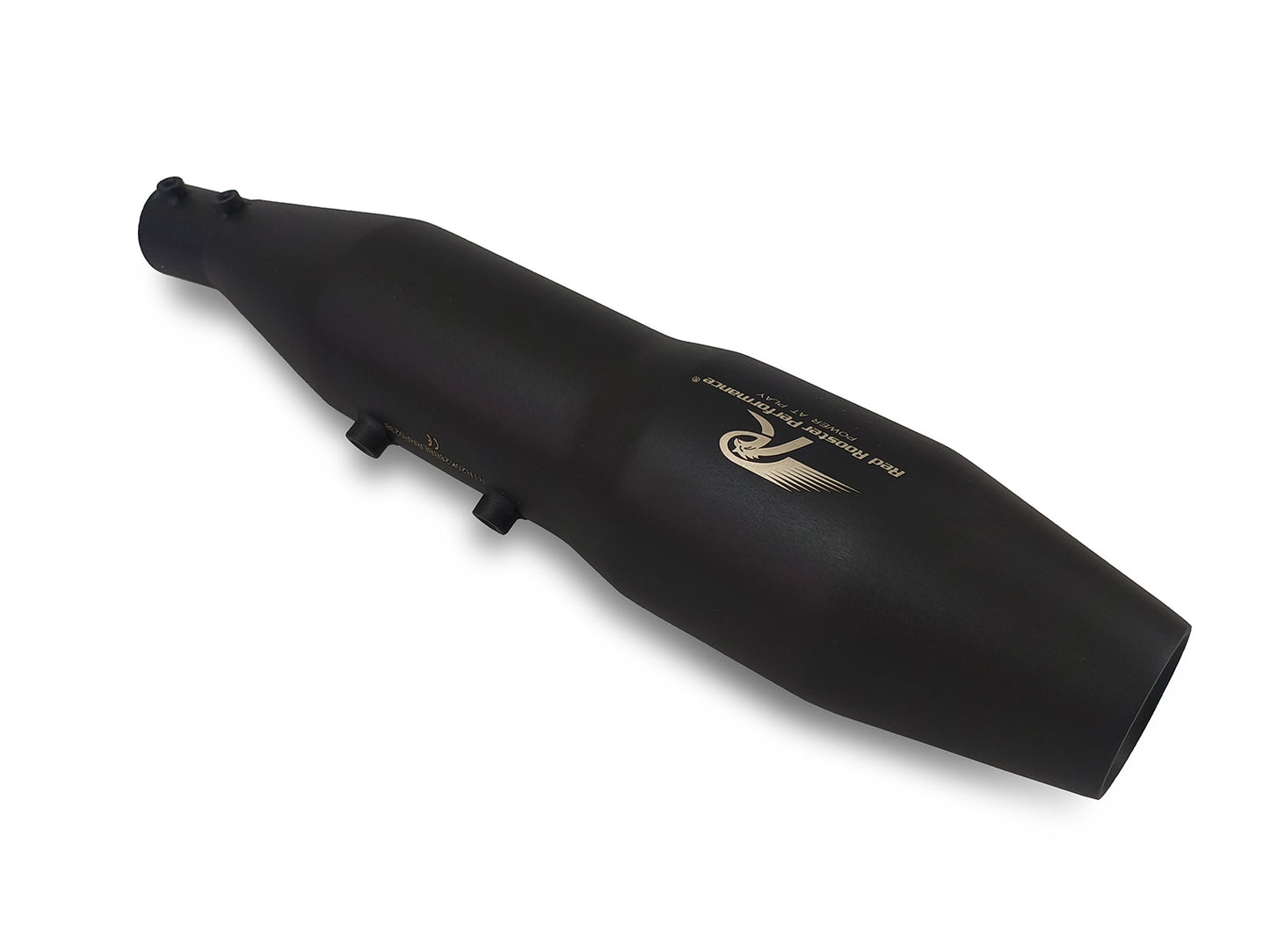 For Triumph Speed T4 Red Rooster Blaze Exhaust Silencer Black