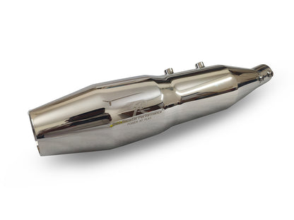For Triumph Speed T4 Red Rooster Blaze Exhaust Silencer Polish