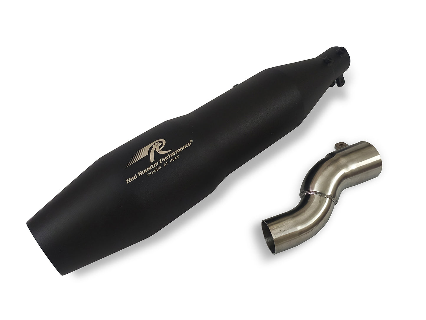 For Triumph Speed T4 Red Rooster Blaze Header Pipe With Silencer Black