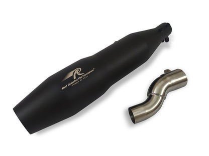 For Triumph Speed T4 Red Rooster Blaze Header Pipe With Silencer Black