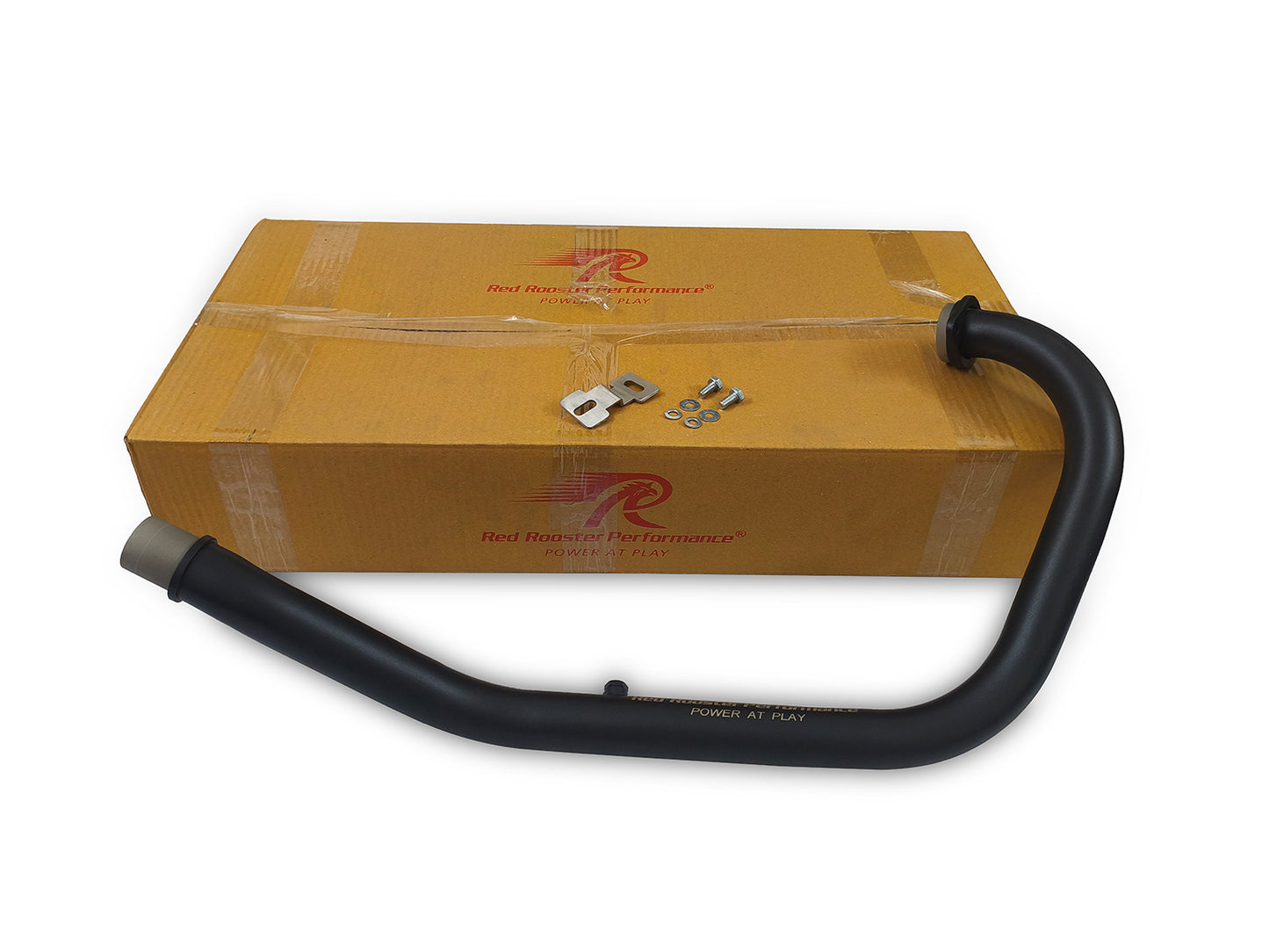 For Triumph Speed T4 Red Rooster Blaze Header Pipe With Silencer Black