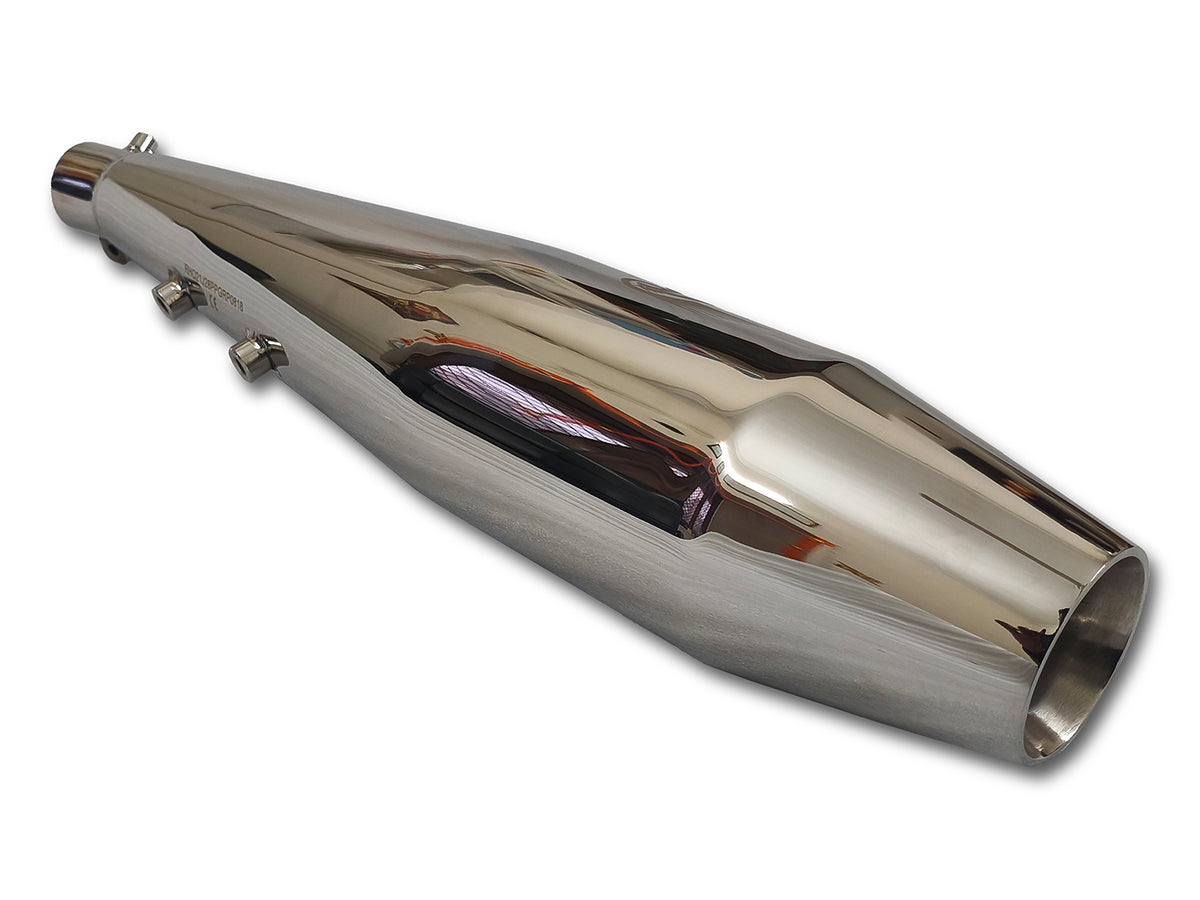 For Honda H'ness CB 350 Red Rooster Pegasus Exhaust Silencer Polish