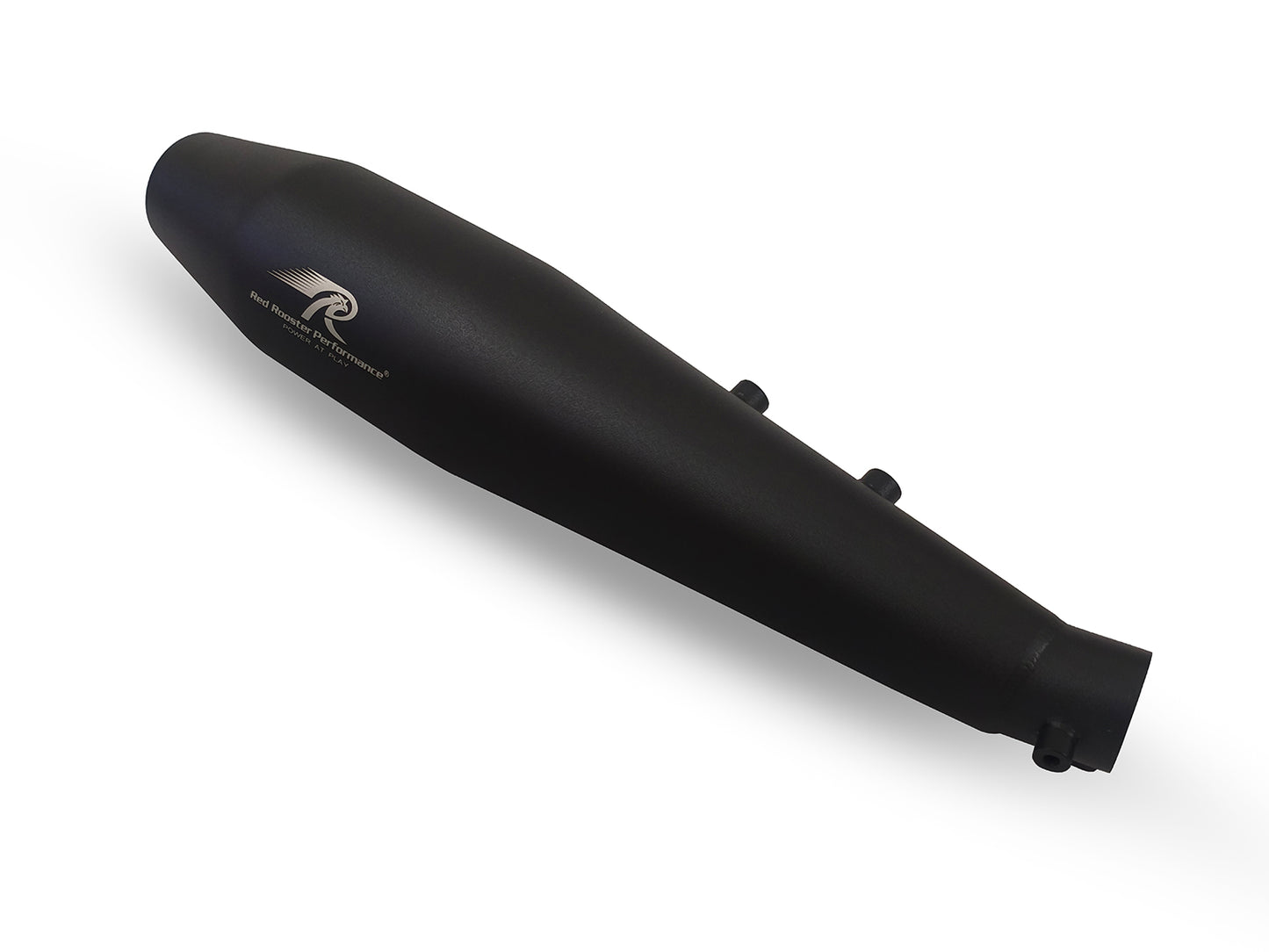 For Honda H'ness CB 350 Red Rooster Pegasus Exhaust Silencer, Black