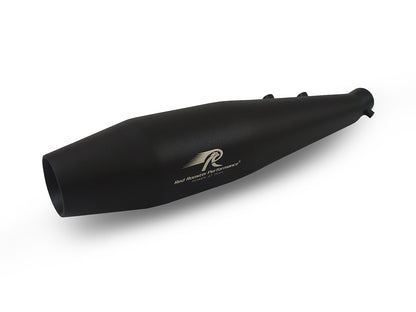 For Honda H'ness CB 350 Red Rooster Pegasus Exhaust Silencer, Black