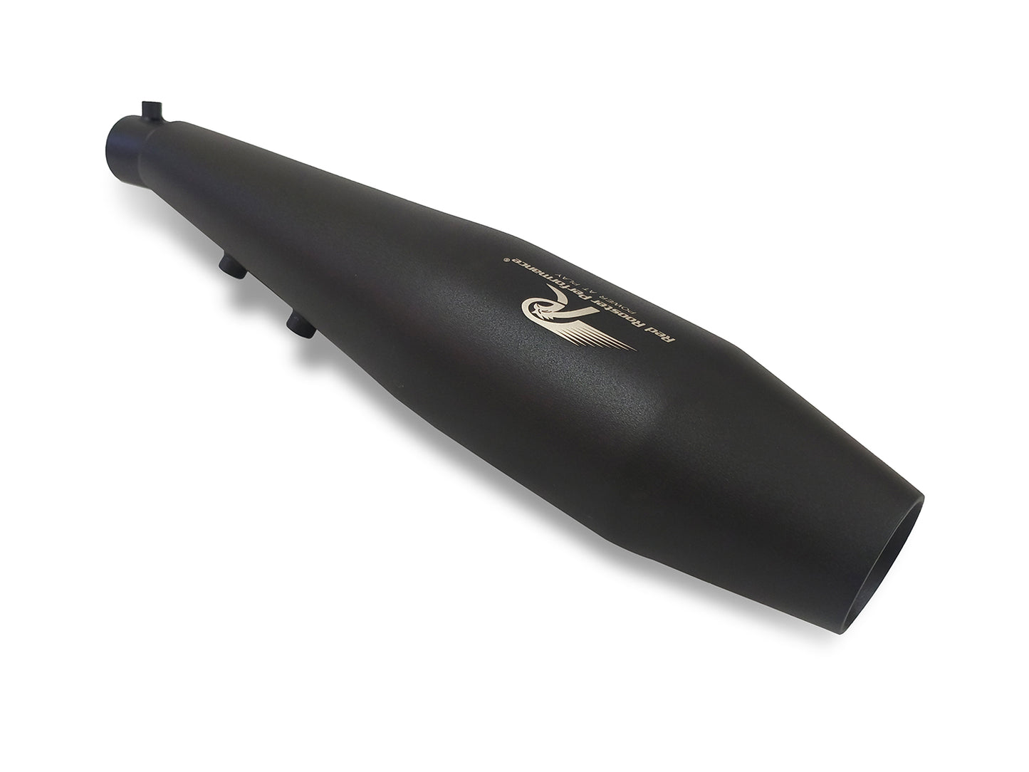 For Honda H'ness CB 350 Red Rooster Pegasus Exhaust Silencer, Black