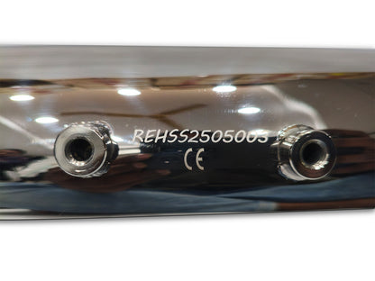 For Royal Enfield Himalayan 411 Silver Stallion SS Exhaust Silencer Silver