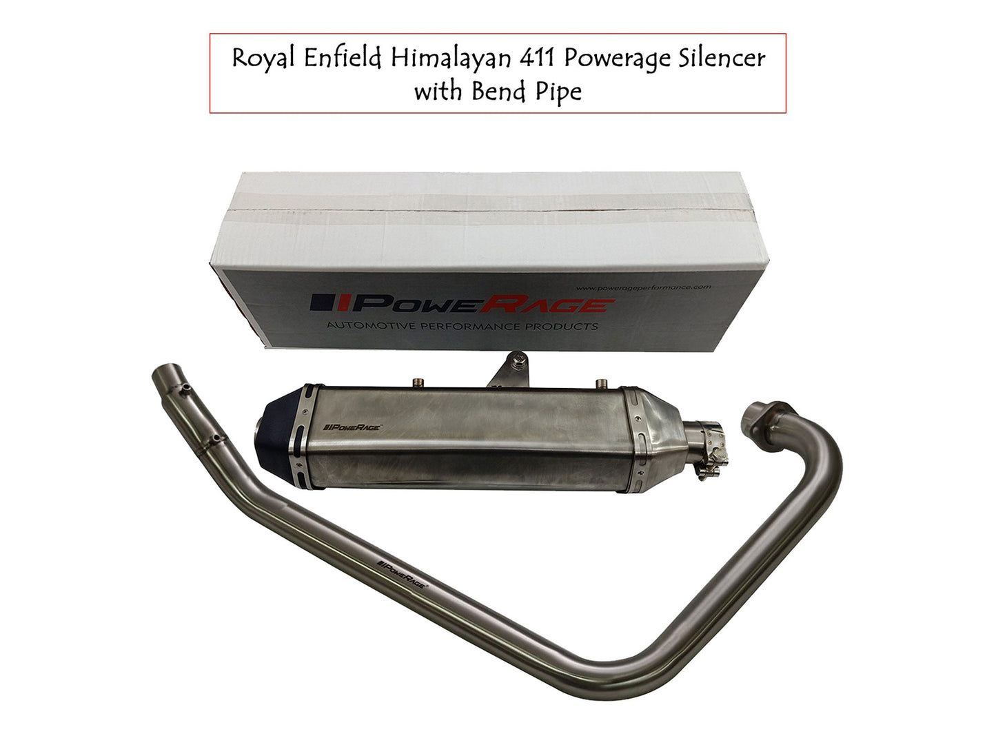 For Royal Enfield Himalayan 411 Powerage Silencer with Header Pipe