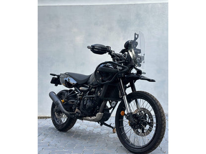 For Royal Enfield New Himalayan 450 Silver Stallion Exhaust Silencer Black