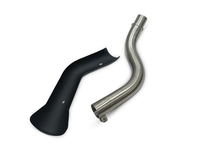 For Royal Enfield New Himalayan 450 Silver Stallion Exhaust Silencer Black