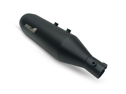 For Royal Enfield New Himalayan 450 Silver Stallion Exhaust Silencer Black