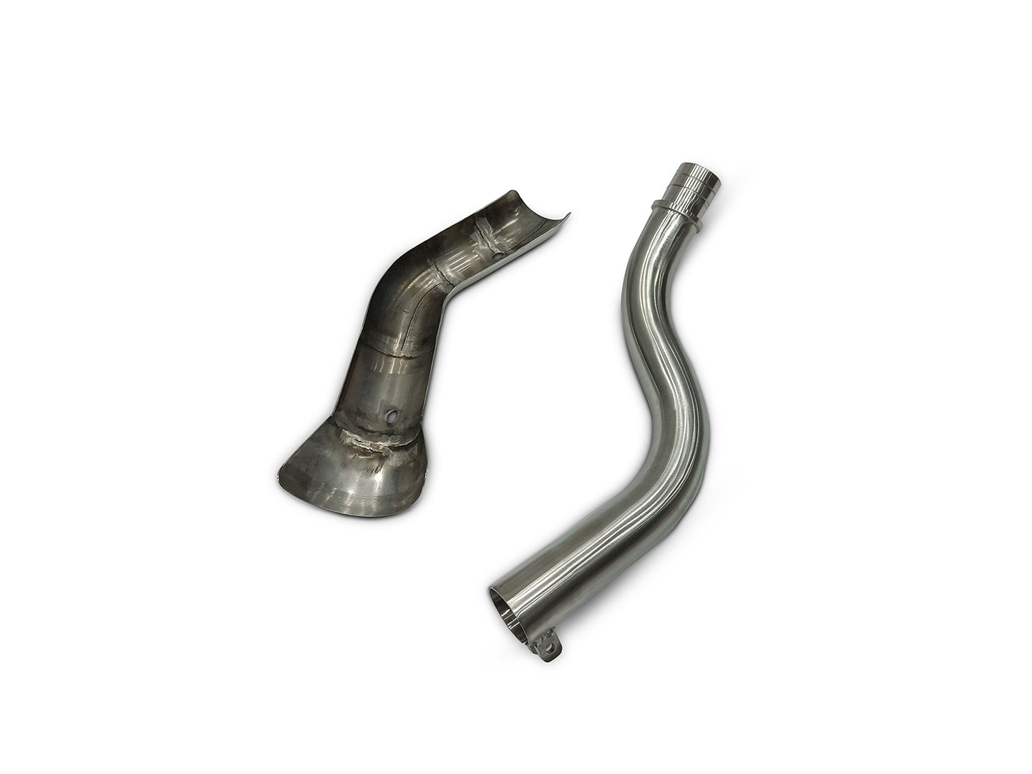 For Royal Enfield New Himalayan 450 Silver Stallion Exhaust Silencer Polish