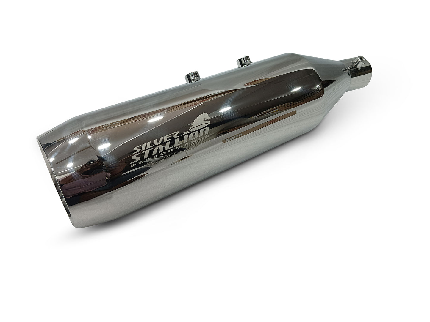 For Royal Enfield New Himalayan 450 Silver Stallion Exhaust Silencer Polish