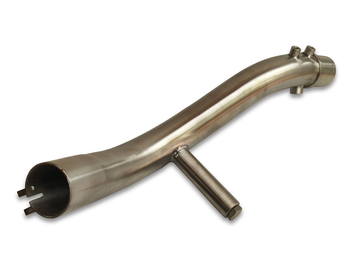 For Royal Enfield Himalayan 450 Vertex Pro Red Rooster Exhaust Silencer With Bend Pipe