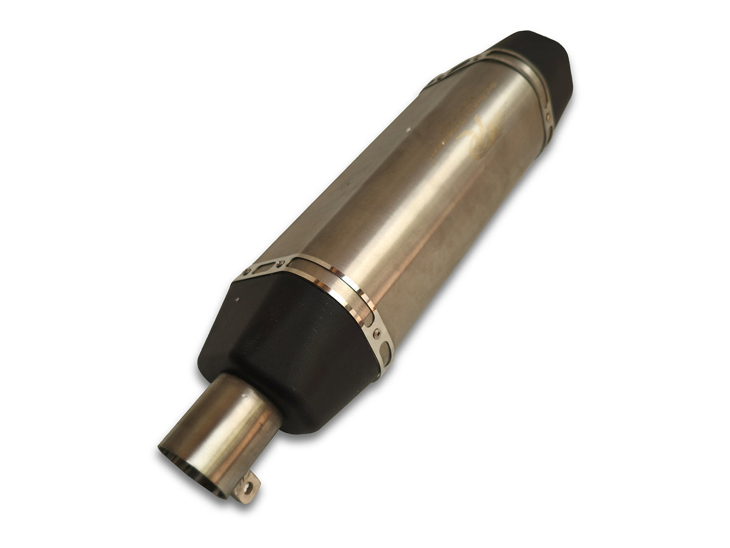 For Royal Enfield Himalayan 450 Vertex Pro Red Rooster Exhaust Silencer With Bend Pipe