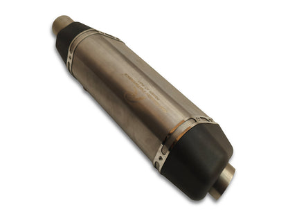 For Royal Enfield Himalayan 450 Vertex Pro Red Rooster Exhaust Silencer With Bend Pipe