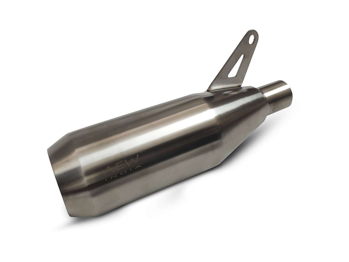 For Royal Enfield Himalayan 450 SS AEW Silencer Silver With Mid Pipe & Cat