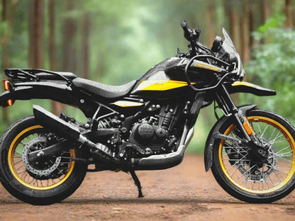 For Royal Enfield New Himalayan 450 ROGUE 2.0 Exhaust Silencer Black
