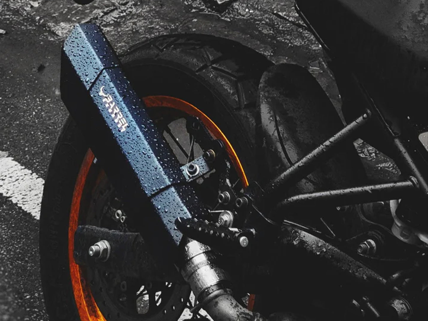 For Royal Enfield New Himalayan 450 ROGUE 2.0 Exhaust Silencer Black