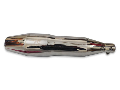 For Royal Enfield Guerrilla 450 Orion Red Rooster Exhaust Silencer & Bend Pipe