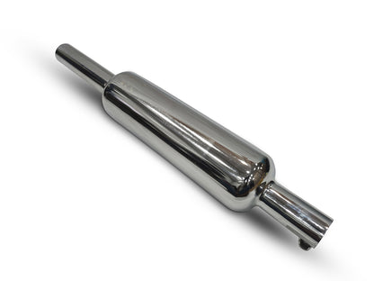 For Royal Enfield Goan Classic 350 Empty Loud Silencer Chromed