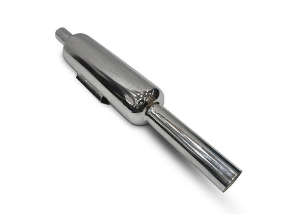 For Royal Enfield Goan Classic 350 Empty Loud Silencer Chromed