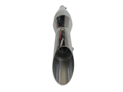 For Royal Enfield New Bullet 350 Red Rooster Rumler ACE S S Exhaust Silencer Polish