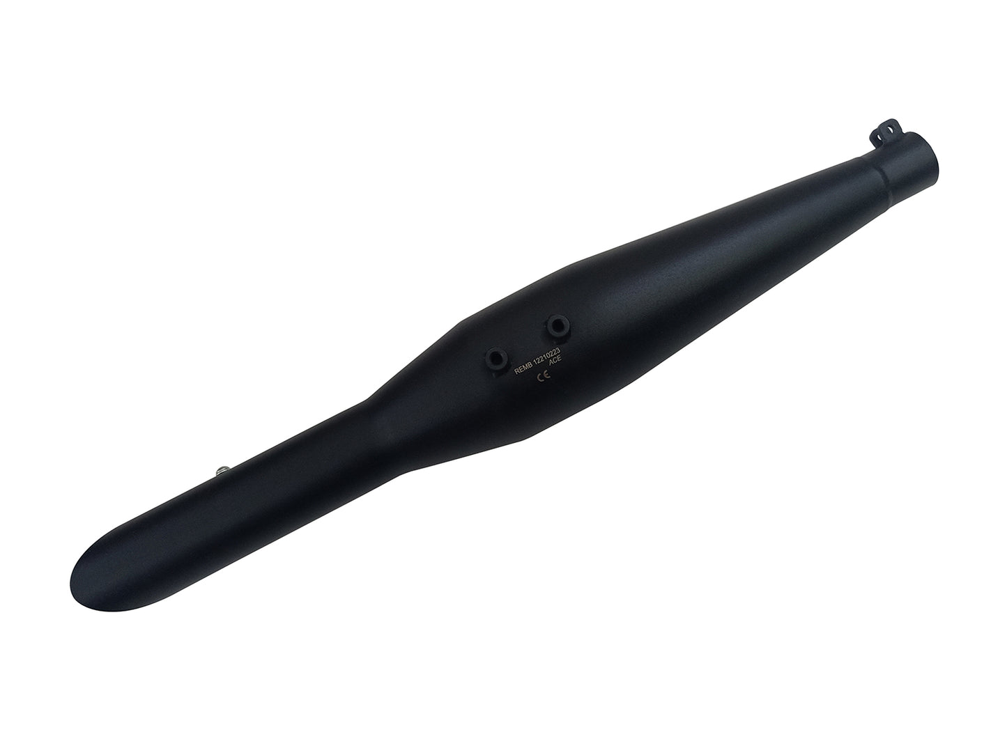 For Royal Enfield New Bullet 350 Red Rooster Rumler ACE S S Exhaust Silencer Black
