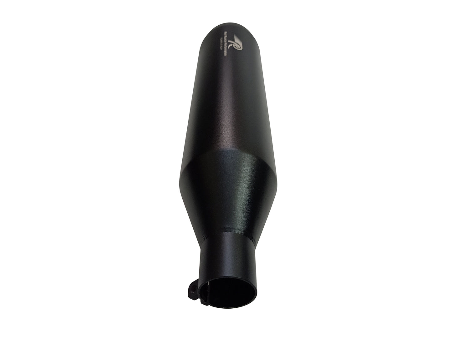 For Royal Enfield New Bullet 350 Red Rooster Polestar Pro Exhaust Silencer & Pipe Black