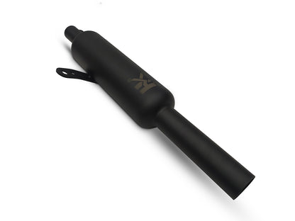 For Royal Enfield New Bullet 350 Indori Black Exhaust Silencer 2023-2026