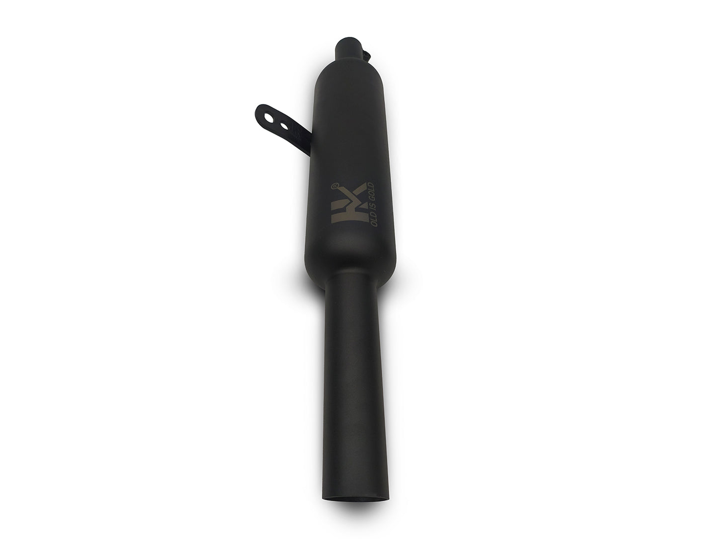 For Royal Enfield New Bullet 350 Indori Black Exhaust Silencer 2023-2026