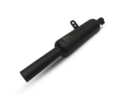 For Royal Enfield New Bullet 350 Indori Black Exhaust Silencer 2023-2026
