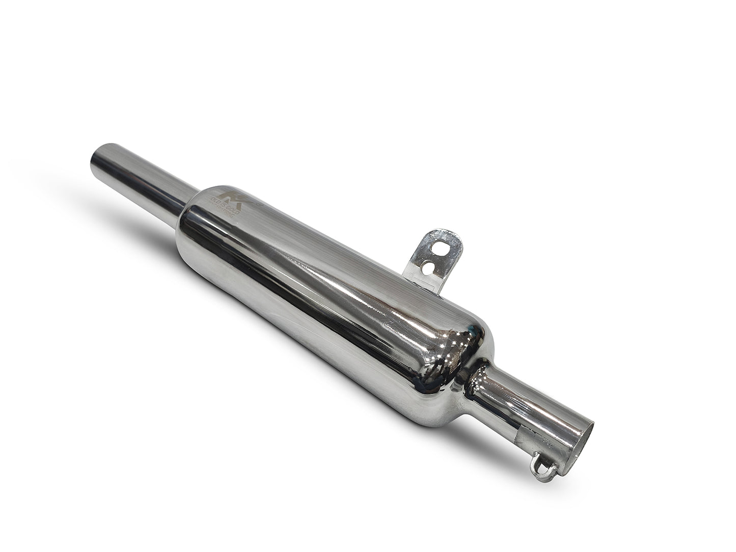 For Royal Enfield New Bullet 350 Indori Chromed Silencer 2023-2026