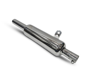 For Royal Enfield New Bullet 350 Indori Chromed Silencer 2023-2026
