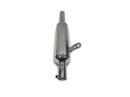 For Royal Enfield New Bullet 350 Indori Chromed Silencer 2023-2026