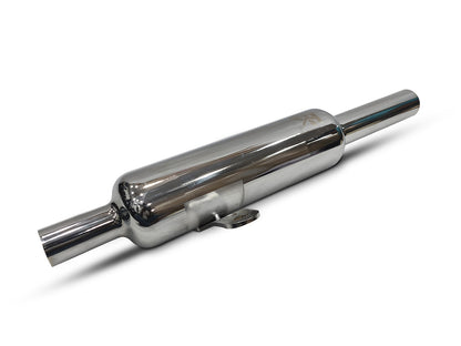 For Royal Enfield New Bullet 350 Indori Chromed Silencer 2023-2026