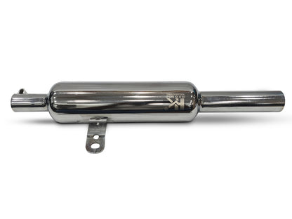 For Royal Enfield New Bullet 350 Indori Chromed Silencer 2023-2026
