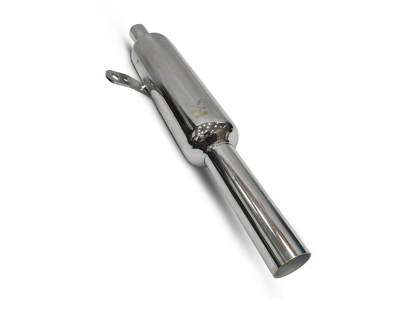 For Royal Enfield New Bullet 350 Indori Chromed Silencer 2023-2026