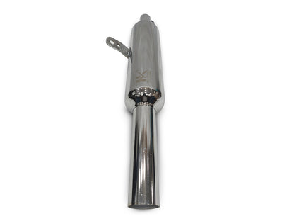 For Royal Enfield New Bullet 350 Indori Chromed Silencer 2023-2026