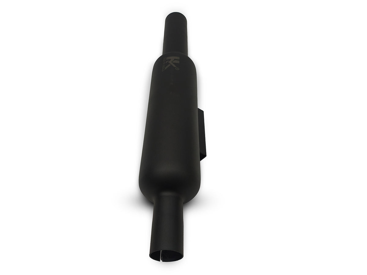 For Royal Enfield New Bullet 350 Empty Loud Silencer 2023-2026 Black