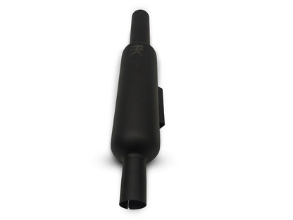 For Royal Enfield New Bullet 350 Empty Loud Silencer 2023-2026 Black