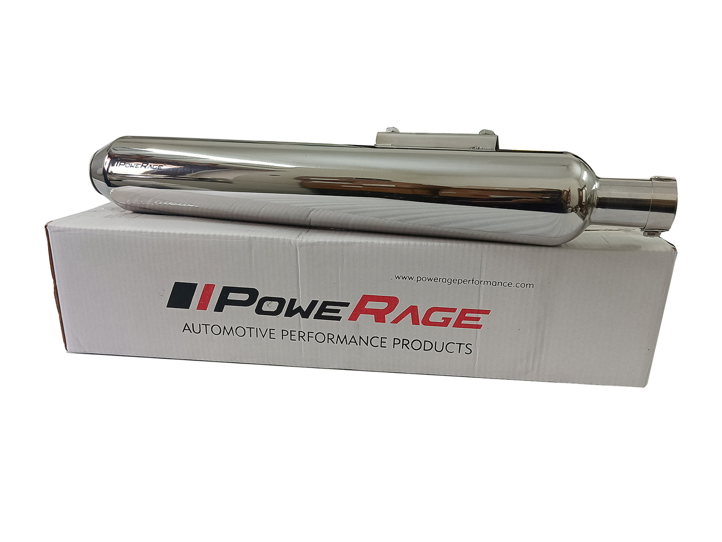 For Royal Enfield Classic Reborn 350 Powerage Exhaust Silencer, Black