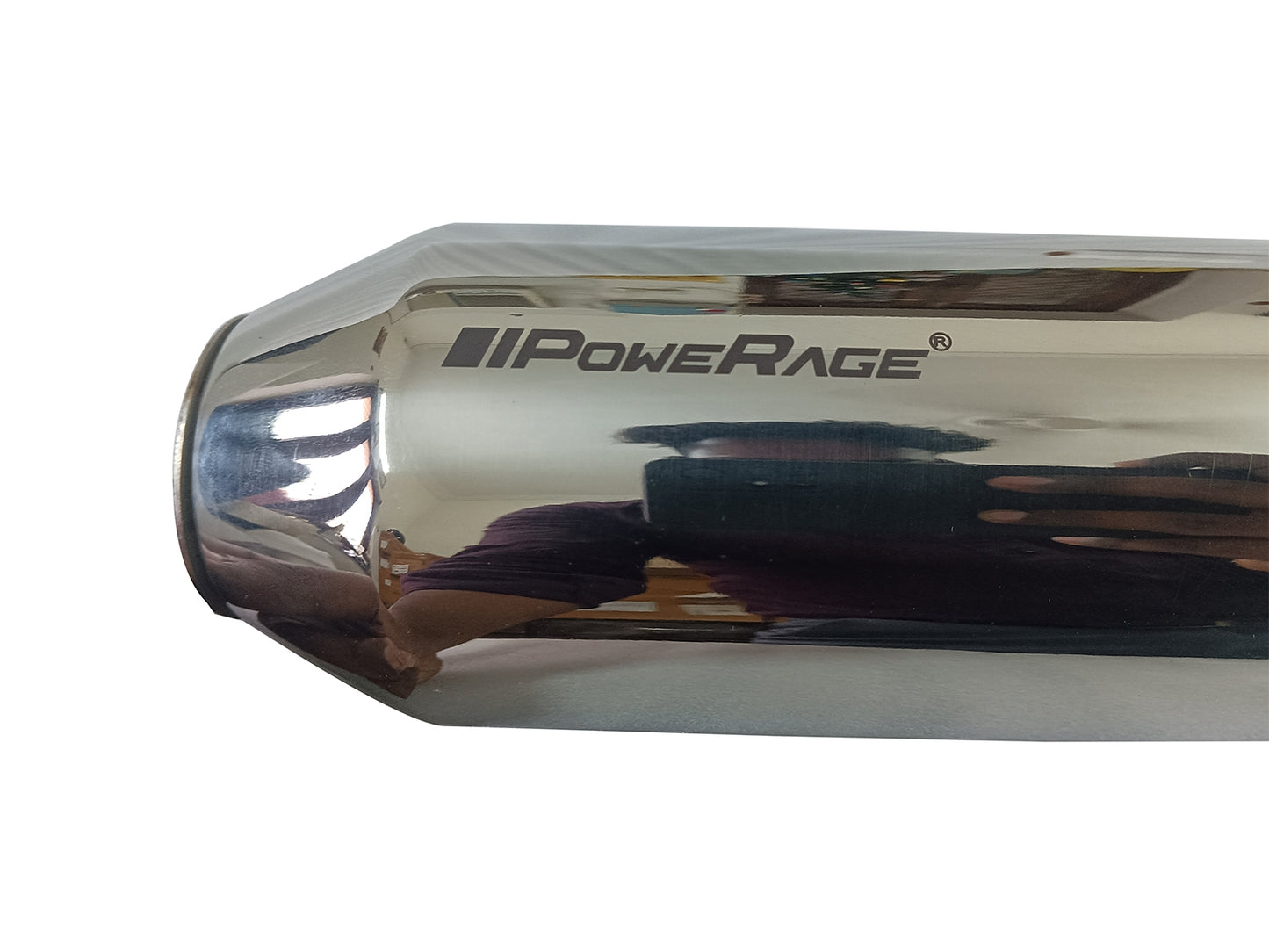 For Royal Enfield Classic Reborn 350 Powerage Exhaust Silencer, Black