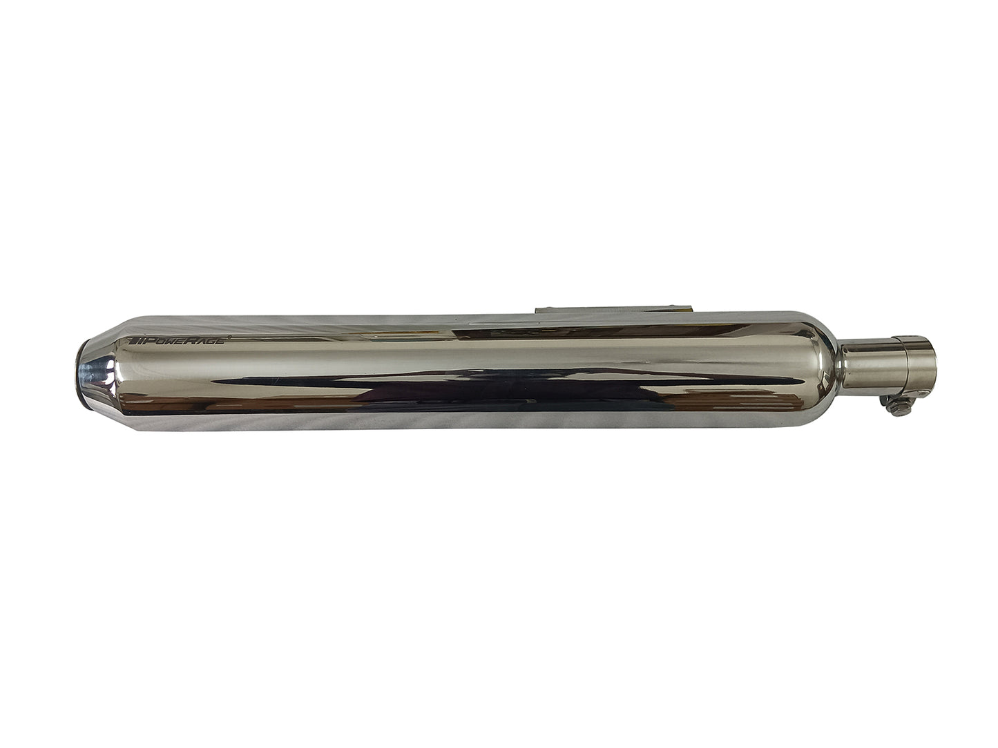 For Royal Enfield Meteor 350 Powerage Exhaust Silencer, Polish