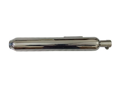 For Royal Enfield Meteor 350 Powerage Exhaust Silencer, Polish