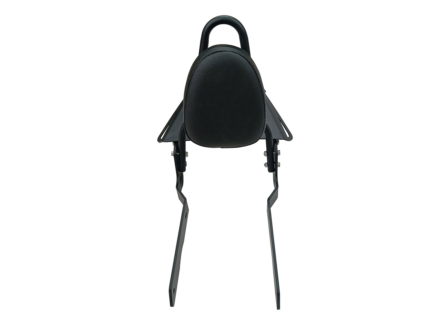 For Royal Enfield Classic 650 Sissy Bar Backrest With Luggage Rack Black