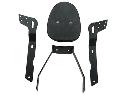For Royal Enfield Classic 650 Black Rear Backrest With Pad