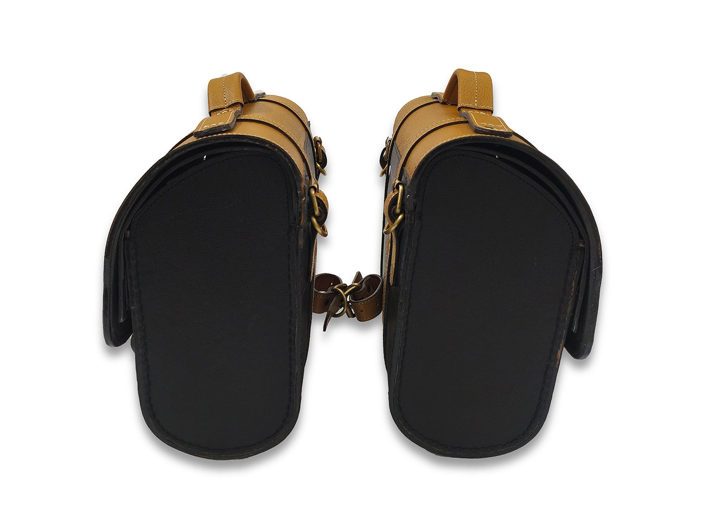 For Royal Enfield Classic 650 Pannier Bags With Tank Pouch & Mounting D27