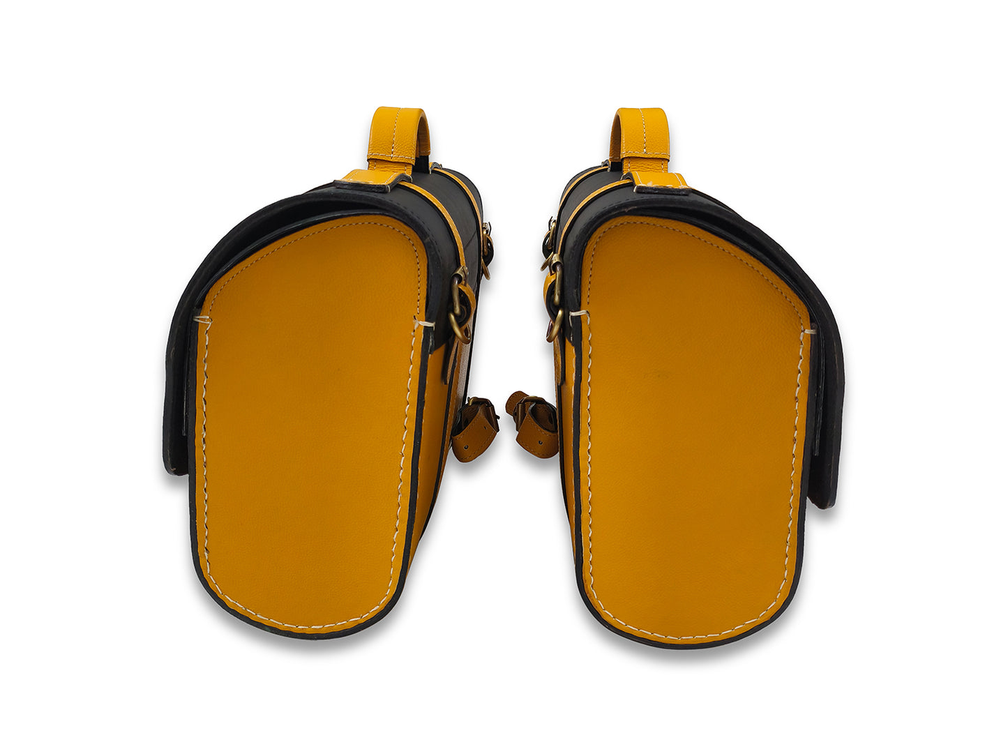 For Royal Enfield Classic 650 Pannier Bags With Tank Pouch & Mounting D28