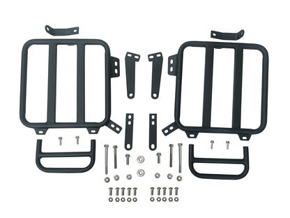 For Royal Enfield Classic 650 Genuine Leather Pannier Bags & Mounting D30