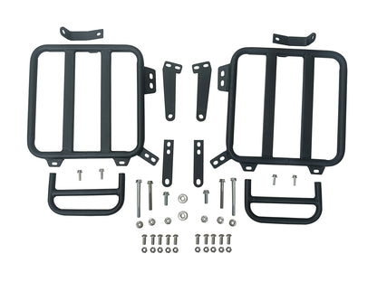 For Royal Enfield Classic 650 Genuine Leather Pannier Bags & Mounting D31